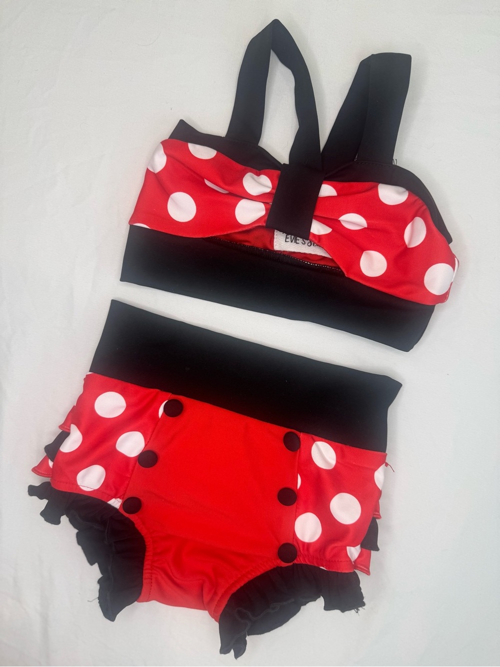 Child XS Minnie-inspired Bikini Set